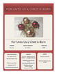 For Unto Us a Child Is Born SATB choral sheet music cover